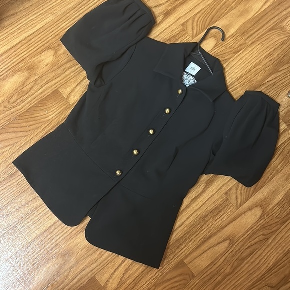 Cabi 3027 Abbott Brass Button Jacket Blazer SZ 4 - Picture 6 of 11